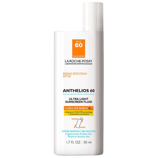 La Roche-Posay Anthelios Ultra Light Face Sunscreen Fluid SPF 60 with Cell Ox Shield XL