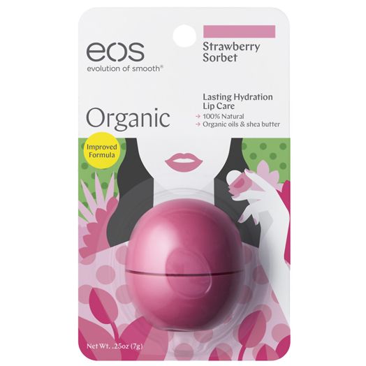eos Lip Balm Strawberry Sorbet
