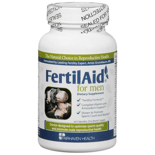 FertilAid For Men Natural Fertility Supplement, Capsules