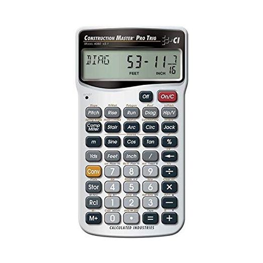 Calculated Industries 4080 Construction Master Pro Trig Calculator