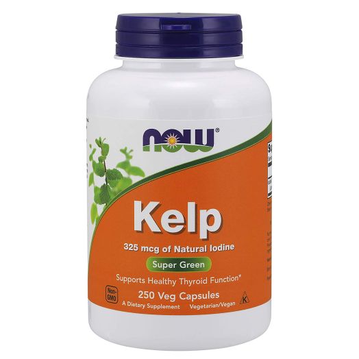 NOW Kelp 325 mcg,250 Veg Capsules