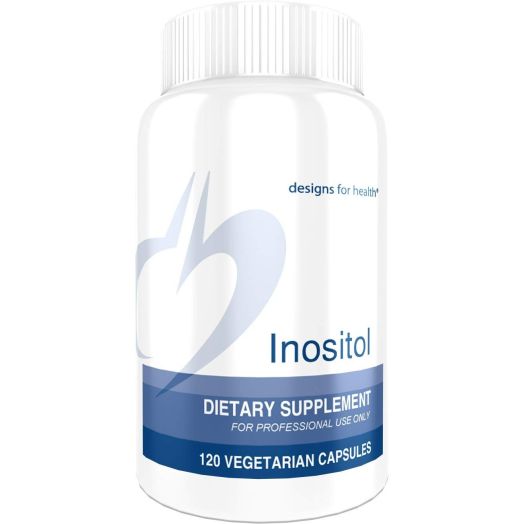 Designs for Health - Inositol - 900mg, Restful Sleep + Mood Support,120 Capsules
