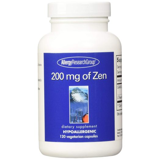 Allergy Research Group 200 Mg of Zen -- 120 Vegetarian Capsules