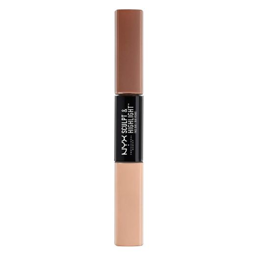 NYX PROFESSIONAL MAKEUP Sculpt and Highlight Face Duo, Taupe Ivory, 1.012 Ounce