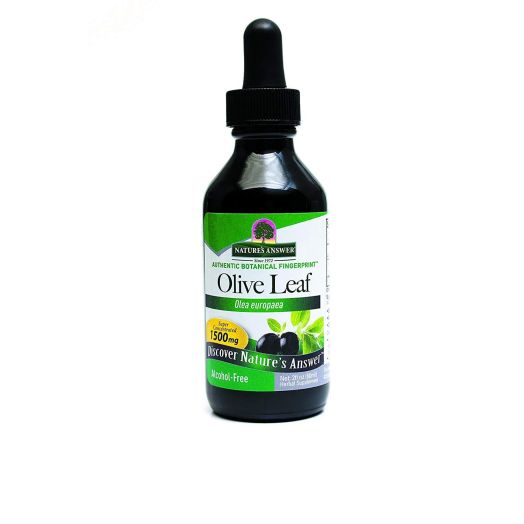 Nature's Answer Alcohol-Free Oleopein Olive Leaf, 2-Fluid Ounces