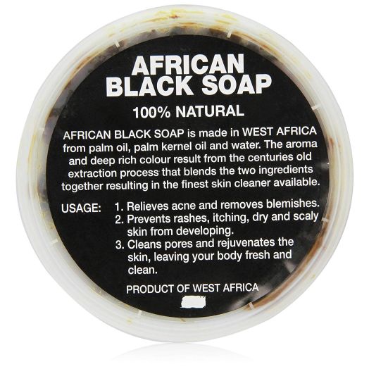 African Black Soap paste 8 oz
