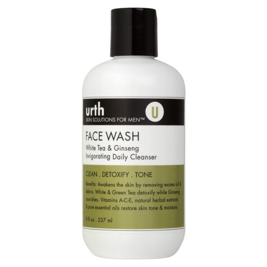Urth Face Wash with White Tea and Ginseng Invigorating Daily Cleanser 8oz
