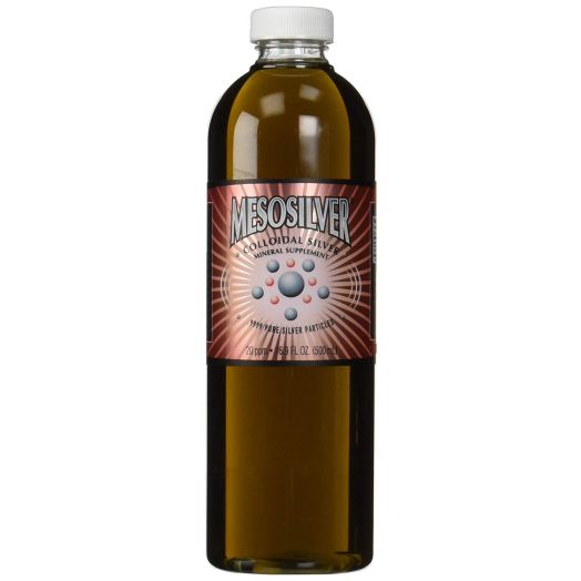 MesoSilver  20 ppm Colloidal Silver, 500 mL/16.9 Oz