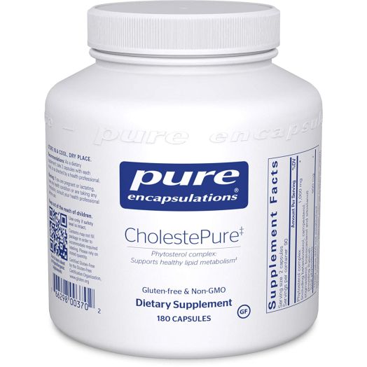 Pure Encapsulations - CholestePure - Dietary Supplement to Help Maintain Healthy Enzyme Function and Lipid Metabolism* - 180 Capsules
