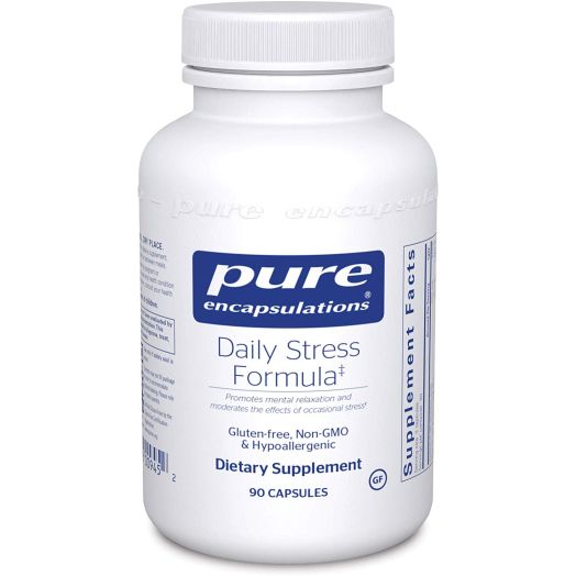 Pure Encapsulations - Daily Stress Formula - Hypoallergenic Stress Defense Formula* - 90 Capsules