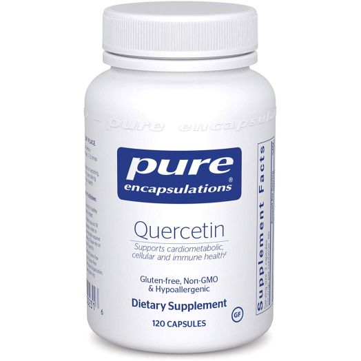 Pure Encapsulations - Quercetin - Hypoallergenic Supplement with Bioflavonoids for Cellular, Cardiometabolic and Immune Health* - 120 Capsules