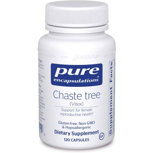 Pure Encapsulations - Chaste Tree (Vitex) - Hypoallergenic Dietary Supplement to Support Female Reproductive Health* - 120 Capsules