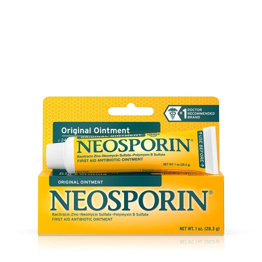 Neosporin Original Antibiotic Ointment, 24-Hour Infection Prevention for Minor Wound, 1 oz