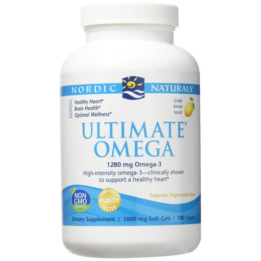 Nordic Naturals - Ultimate Omega, Support for a Healthy Heart, 180 Soft Gels