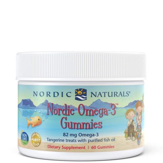 Nordic Naturals - Nordic Omega-3 Gummies, Supports Optimal Brain and Immune Function, 60 Count