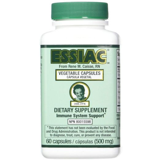 Essiac International Herbal Supplement Capsules, 60 Count