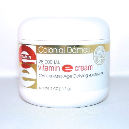 Colonial Dames Vitamin E Cream, 28,000 IU, 4 oz.