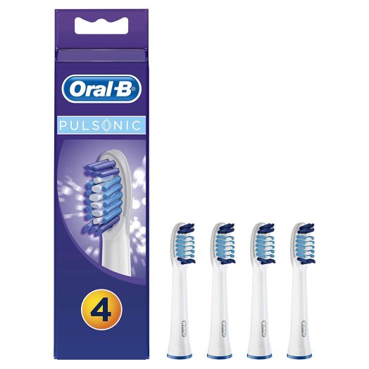 Braun Oral-B SR32-4 Pulsonic Value Pack Replacement Brush Heads 1Pack