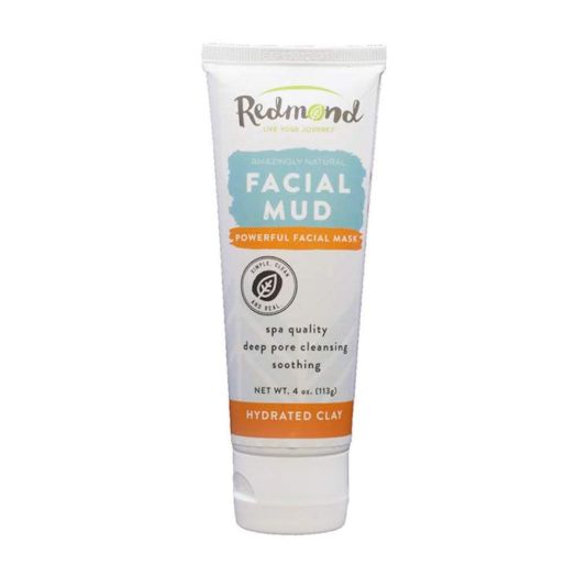 Redmond Bentonite Hydrated Clay Facial Mud Mask,4 Ounce Tube