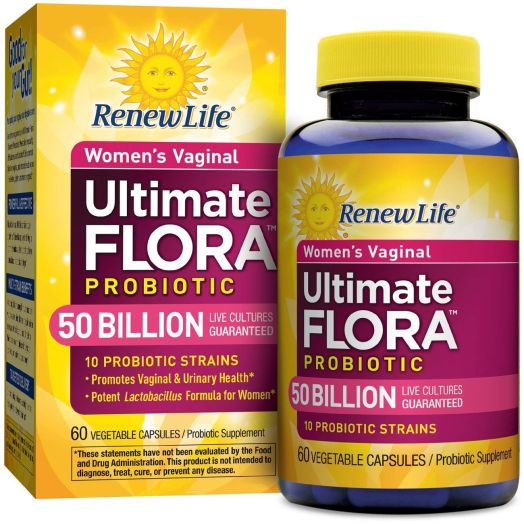 Renew Life - Ultimate Flora Probiotic Women's Care - 50 billion - 60 vegetable capsules