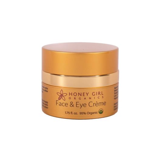 Honey Girl Organics Face and Eye Creme, 1.75 Fluid Ounce