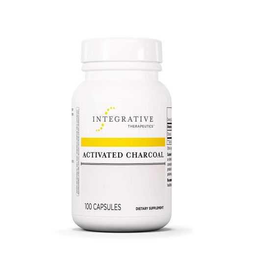 Integrative Therapeutics - Activated Charcoal - Cleansing Agent - 100 Capsules