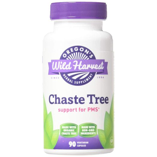 Oregon's Wild Harvest Chaste Tree Organic Herbal Supplement, 90 Count