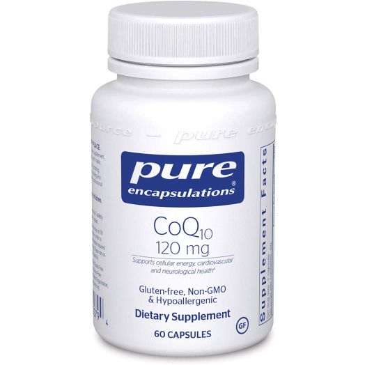 Pure Encapsulations - CoQ10 120 mg - Hypoallergenic Coenzyme Q10 Supplement - 60 Capsules