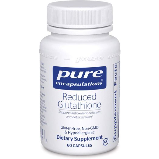 Pure Encapsulations - Reduced Glutathione - Hypoallergenic Antioxidant Supplement for Cell Health and Liver Function* - 60 Capsules