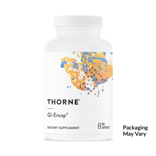 Thorne Research - GI-Encap - Botanical Supplement for GI Tract Support - 180 Capsules