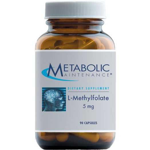 Metabolic Maintenance - L-Methylfolate - 5 mg Active 5-MTHF, 90 Capsules