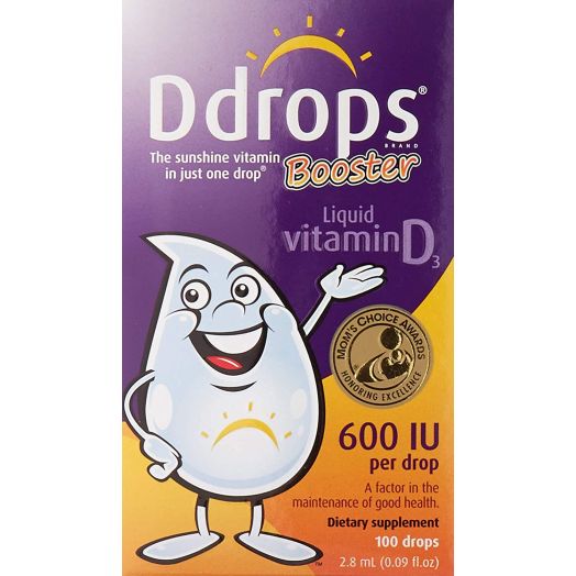 Ddrops Booster 600 IU Drops, 100 Drops