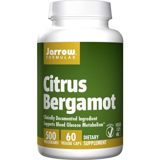 Jarrow Formulas Citrus Bergamot, 500 Mg, 60 capsules