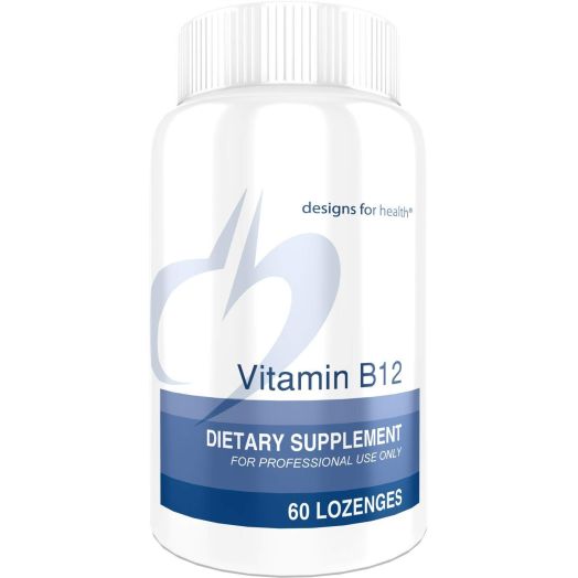 Designs for Health - Vitamin B12 Lozenges - 5000 mcg Sublingual Methylcobalamin, 60 Lozenges