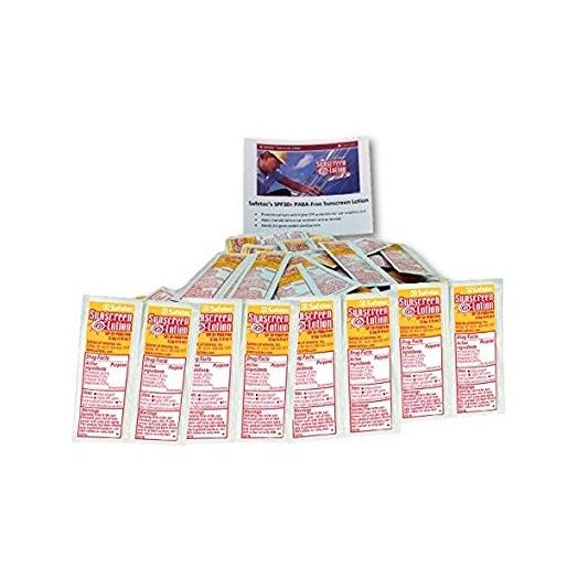 Sunscreen Lotion 100 Packets SPF30+ and PABA-free