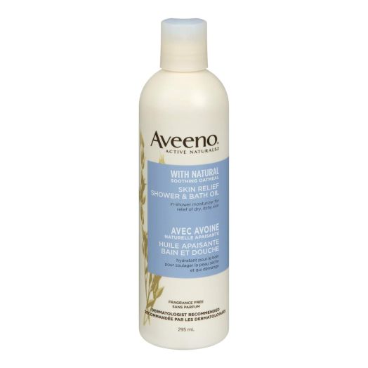 Aveeno skin relief shower and bath oil 10 oz