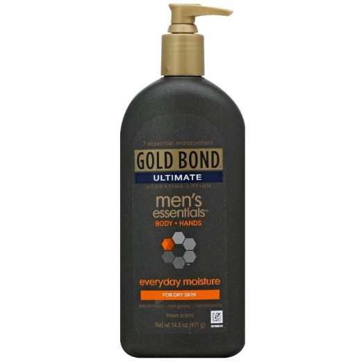 Gold Bond Ultimate Men's Essentials Hydrating Lotion 14.50 oz (Pack of 3)