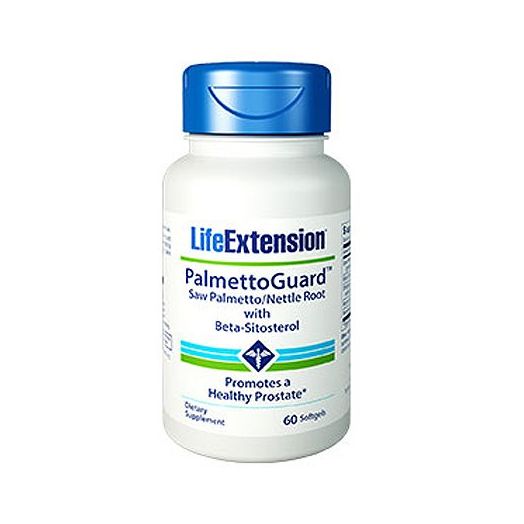 Life Extension Saw Palmetto Nettle Root with Beta-Sitosterol Softgels, 60 Count