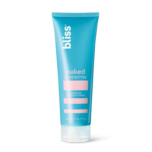 Bliss - Bliss - Naked Body Butter | Maximum Moisture Cream | Daily Moisturizer for Women and Men | Vegan | Fragrance Free | Cruelty Free | Paraben Free | 6.7 fl. oz.