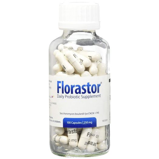 Florastor Probiotic Capsules, 250 Mg, 100 Count | Florastor