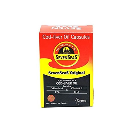 Seven Seas Cod liver fish oil 500 Capsule
