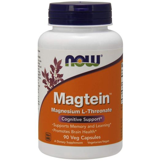 NOW Magtein,90 Veg Capsules