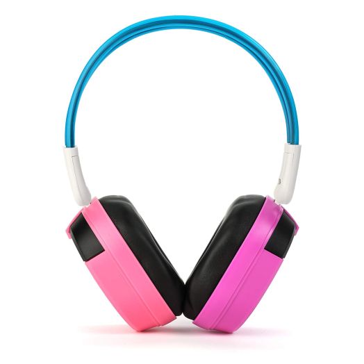 Bravo View IH-04A Kid Friendly Automotive IR Wireless Headphones (Pink/Purple)