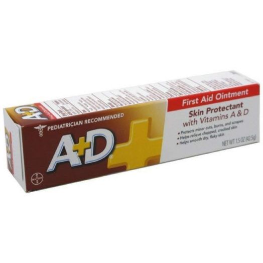 A+D First Aid Ointment Skin Protectant With Vitamin AandD 1.50 oz(Pack of 2)