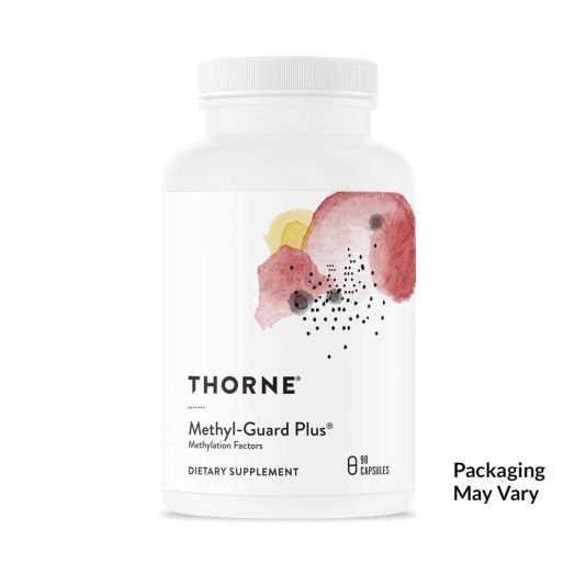 Thorne Research - Methyl-Guard Plus - Methylation Support Supplement with 5-MTHF (Folate) and Vitamins B2, B6, and B12-90 Capsules