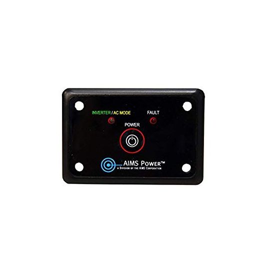Aims Power REMOTEHF Flush Mount Power Inverter Remote On/Off Switch