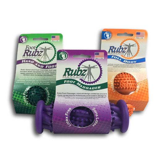 Due North Foot Rubz Massage, 0.85 Pound (Combo Pack)
