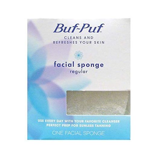 Buf-Puf Facial Sponge, Regular 1 ea(pack of 2)