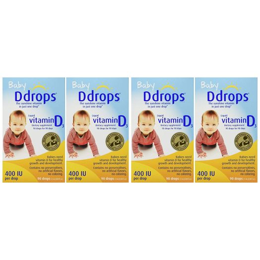 DDROPS 400 IU 90 DROPS - 4 Pack