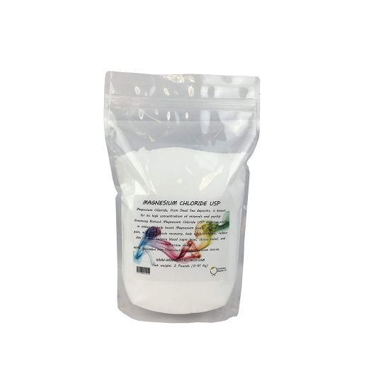 Magnesium Chloride USP (Pharmaceutical Grade ) 100% Edible Cloruro de Magnesio 100% Comestible"Greenway Biotech" 2 Pounds
